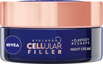 Nivea Hyaluron Cellular Filler Νύχτας Για Επαναφορά Ελαστικότητας 50ml